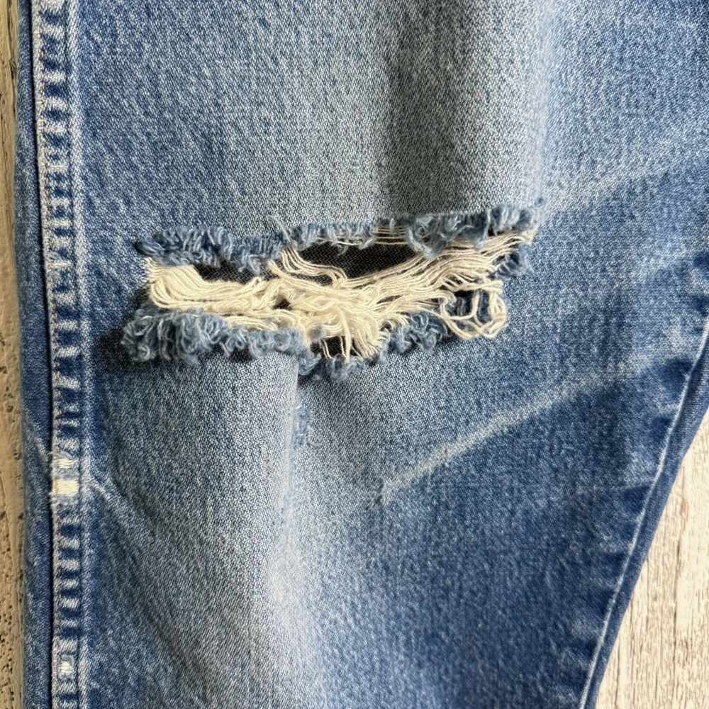 VTG Wrangler Relaxed Fit‎ Distressed Blue Denim Jeans Men's 36 x 30 Coboy Rodeo - Picture 10 of 11